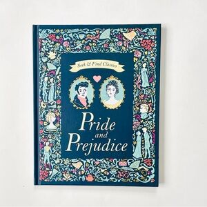 Seek & Find Classics: Pride and Prejudice Hardcover Book Amanda Enright